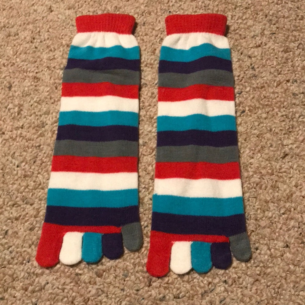 Fun toe socks
